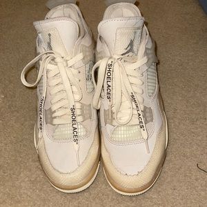 Nike Women Air Jordan 4 x Off white WMNS